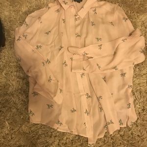 Topshop Unicorn Blouse